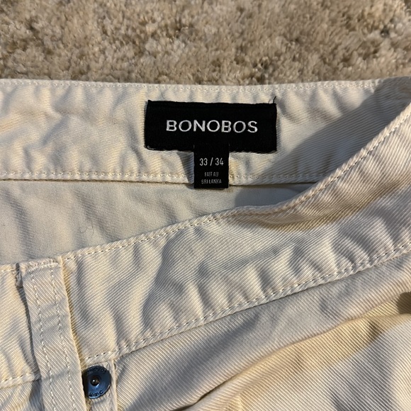 Bonobos premium stretch cotton 5 pocket pants- 33x34 tailored fit - Picture 5 of 8